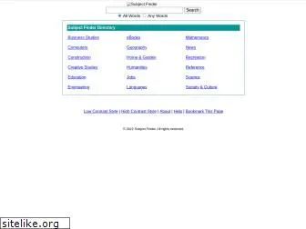 subjectfinder.com