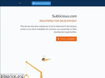 sublicious.com