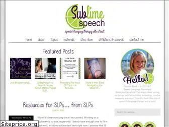 sublimespeech.com