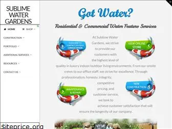 sublimewatergarden.com