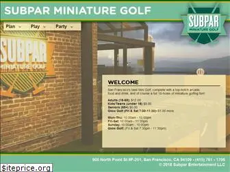 subparminigolf.com