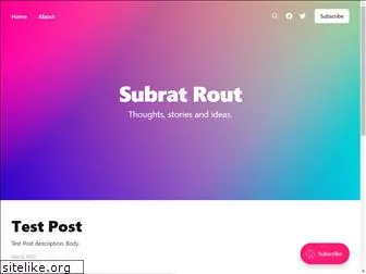subratrout.com