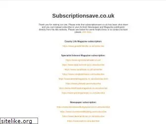 subscriptionsave.co.uk