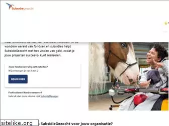 subsidiegezocht.nl