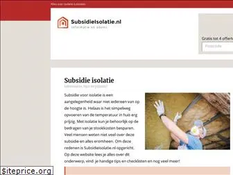 subsidiesisolatie.nl