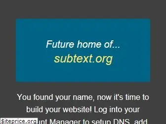 subtext.org