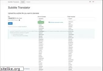 subtitle-translator.com