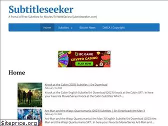 subtitleseeker.in