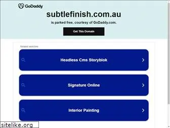subtlefinish.com.au