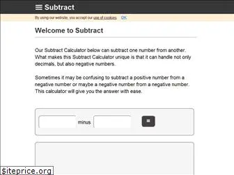 subtract.info