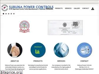 subunapowercontrols.com