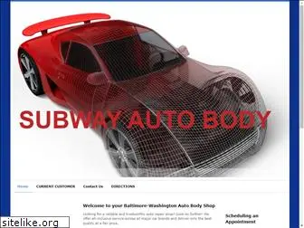 subwayautobody.com