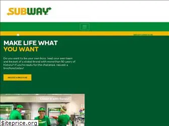 subwayfranchising.com