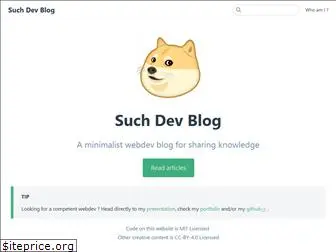 suchdevblog.com