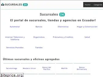 sucursales24.com.ec