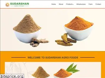 sudarshanagrofoods.com