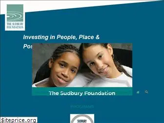 sudburyfoundation.org