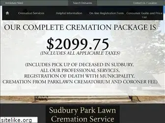 sudburyparklawncremationservice.com