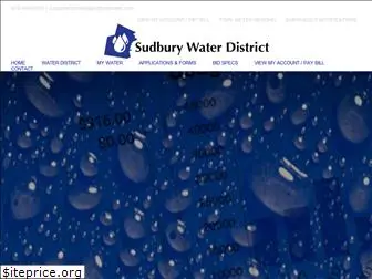 sudburywater.com