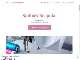 sudhasbespoke.com