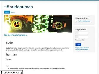 sudohuman.com