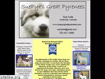 suepyrgreatpyrenees.com