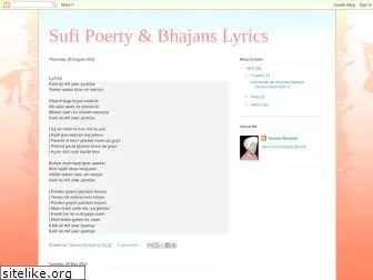 sufipoetrylyrics.blogspot.com