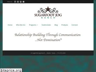 sugarfootjogranch.com
