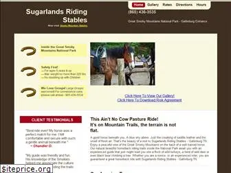 sugarlandsridingstables.com