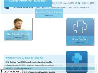 suicidefirstaid.uk