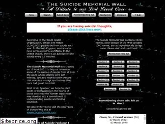 suicidememorialwall.com