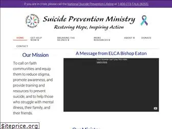 suicidepreventionministry.org