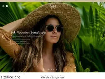 sukiwoodensunglasses.com