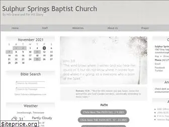 sulphurspringsbaptist.org