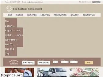 sultansroyalhotel.com