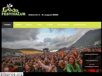 summarfestivalur.com