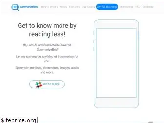 summarizebot.com