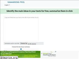 summarizing-tool.com