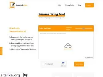 summarizingtool.io