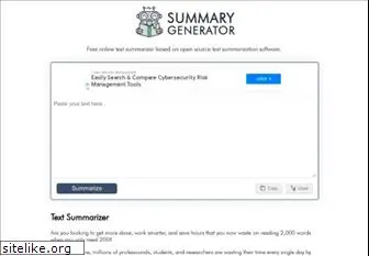 summarygenerator.com