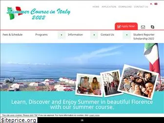 summercourseitaly.com