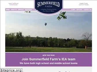 summerfieldfarmriding.com