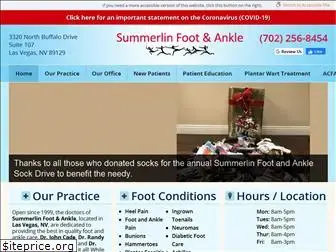 summerlinfootandankle.com