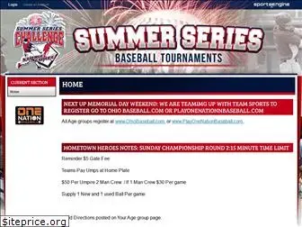 summerseriesbaseball.com