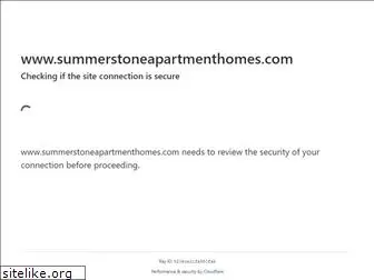 summerstoneapartmenthomes.com