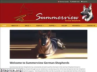 summerviewgermanshepherds.com