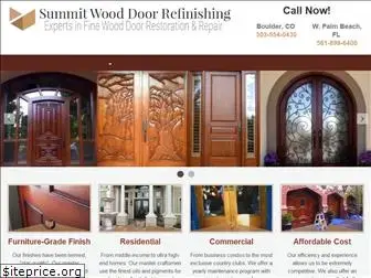 summitwooddoorrefinishing.com