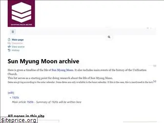 sun-myung-moon-archive.org