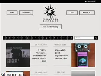 sunandmoonrecords.com