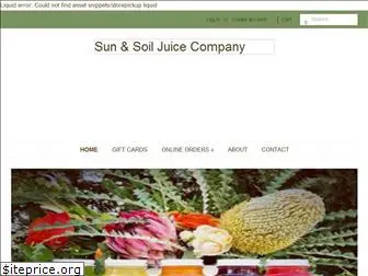 sunandsoiljuice.com